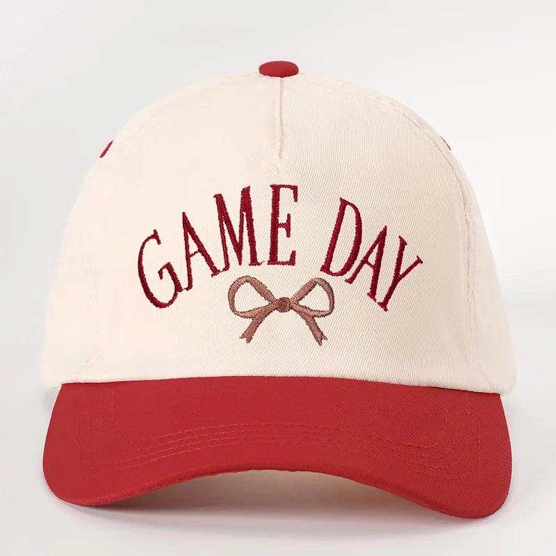 Game Day Embroidered Baseball Cap - 6 Colors