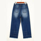 Berta Seam Detail Raw Hem Ankle Length Jeans