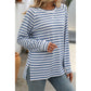 Bethany Blue Stripe Long Sleeve Shirt