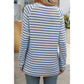 Bethany Blue Stripe Long Sleeve Shirt