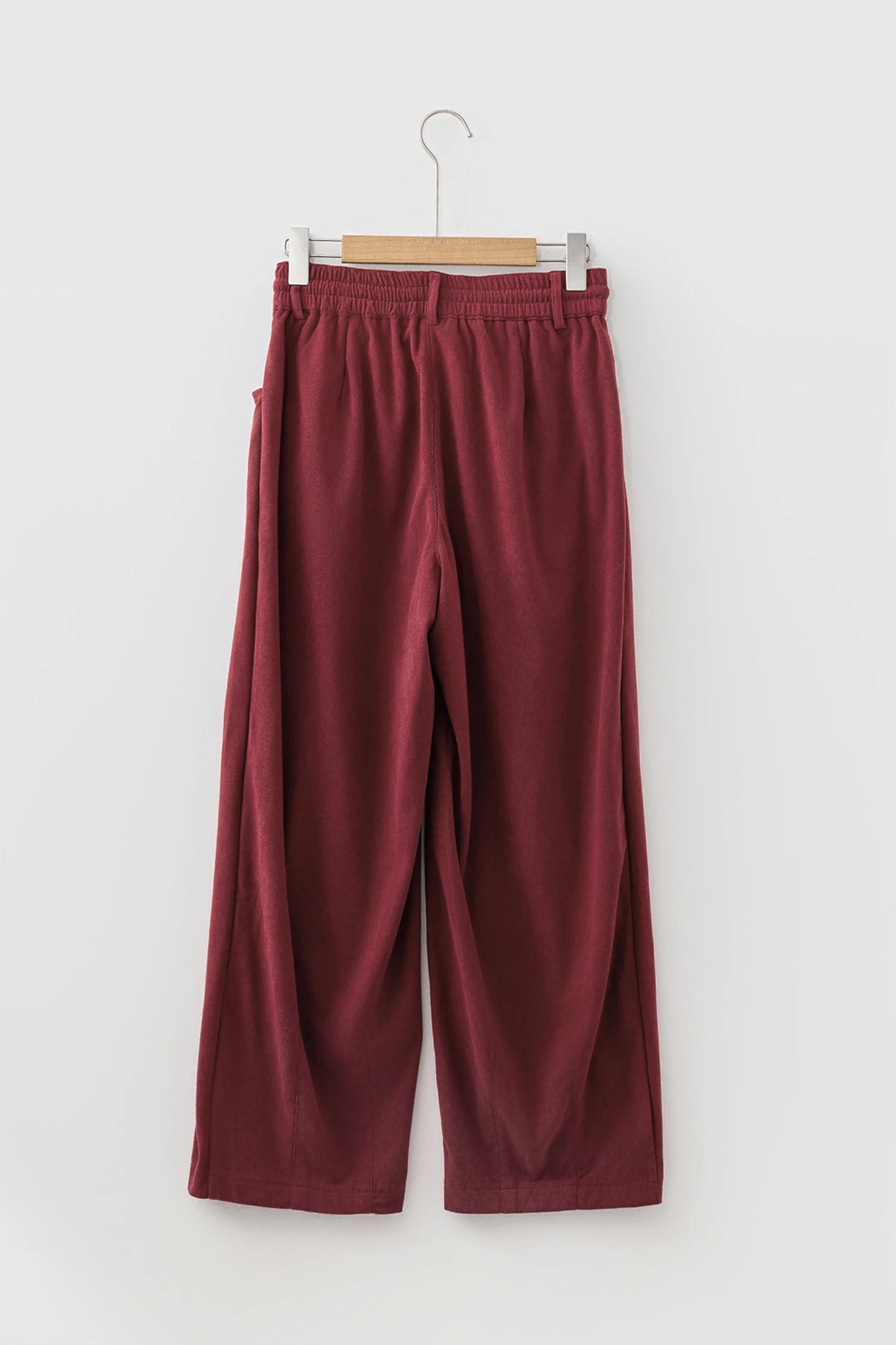 Bethy Elastic Waist Drawstring Corduroy Casual Pants