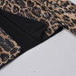 Betty Jean Sequin Leopard Slim Fit Jacket