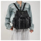 PU Leather Rivet Cross Backpack - 4 Colors