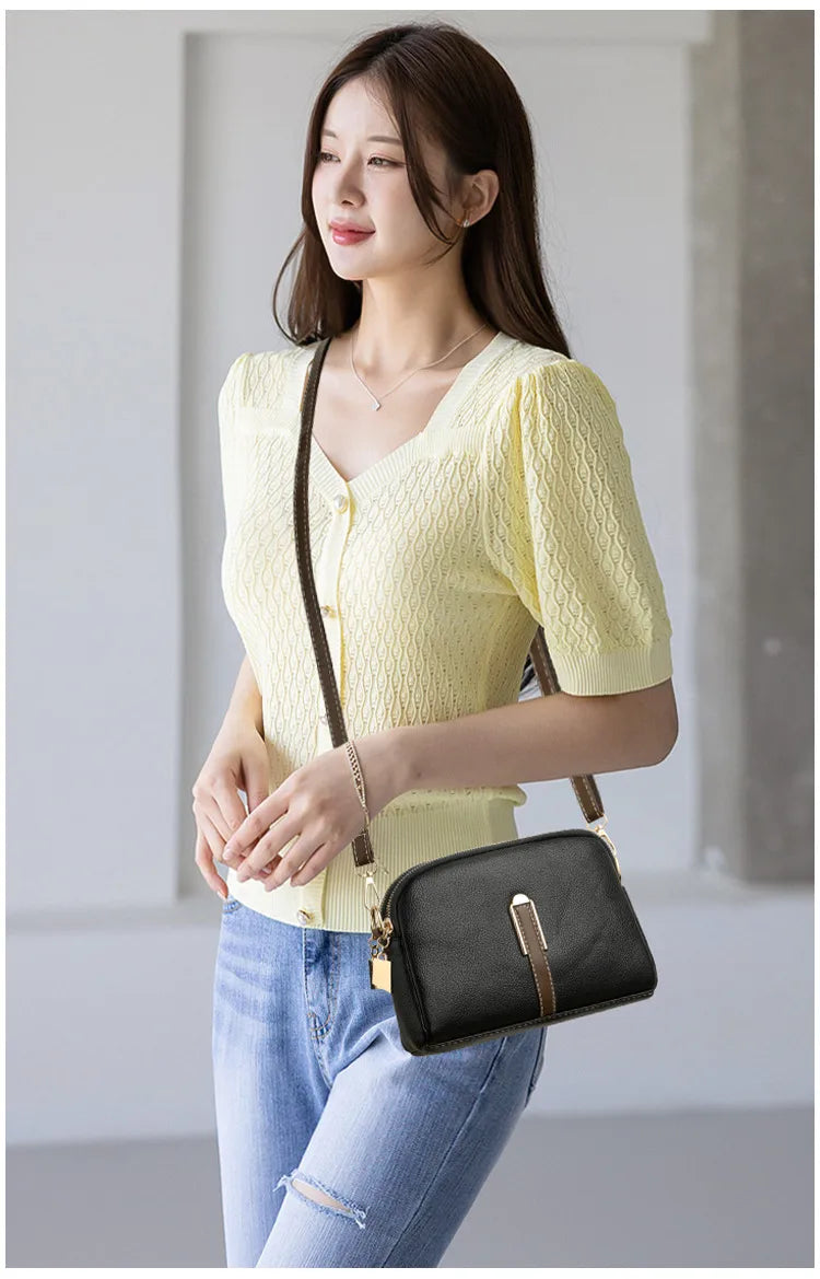 Torin Compact Lifestyle PU Leather Crossbody - 4 Colors