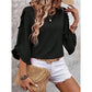 Manda Three-quarter Butterfly Sleeve Top - 5 Colors