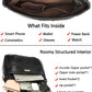 Anna PU Leather Crossbody with Designer Strap - 2 Colors