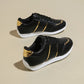 Lustre Line PU Leather Sneakers - 3 Colors