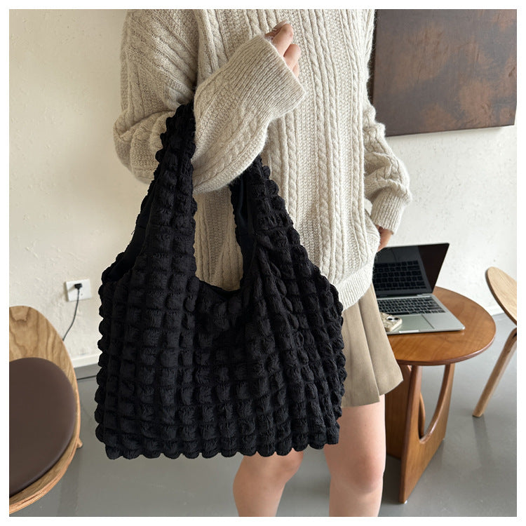 Pippa Waffle‑Style Everyday Tote - 5 Colors