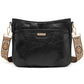 Anna PU Leather Crossbody with Designer Strap - 2 Colors