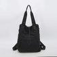 Adette Soft Quilted Convertible Nylon Backpack - 6 Colors