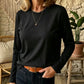Ivyana Slim Fit Long Sleeve Tee Shirt - 7 Colors
