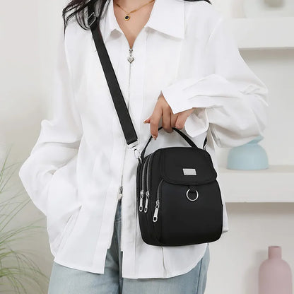 Multi-Zip Crossbody Bag - 6 Colors