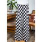 RTS Kinney Black 2-Tone Checked Print High Waist Wide Leg Pants