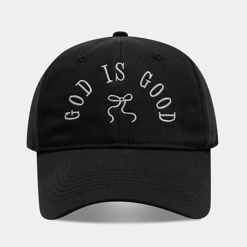 God is Good Embroidered Baseball Cap - 9 Colors