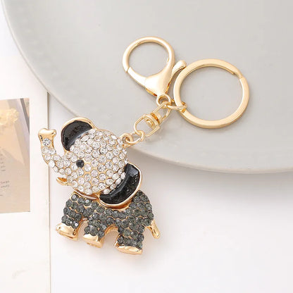 Elephant Rhinestone Bag Charm / Key Chain - 4 Colors