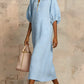 Whitley Zip‑Front Midi Silhouette - 4 Colors