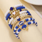 Football Bracelet Stack - 5 Colors