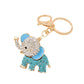Elephant Rhinestone Bag Charm / Key Chain - 4 Colors