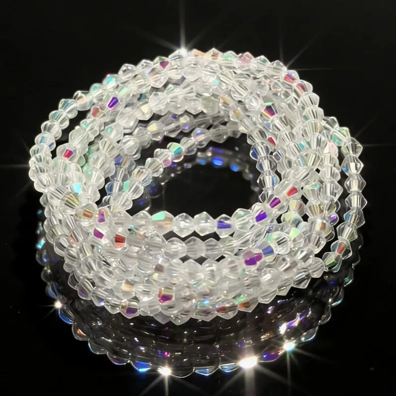 10 Piece Glass Bead Bracelet Set