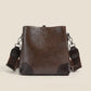 Carsyn Adjustable Strap PU Leather Bucket Bag - 2 Colors