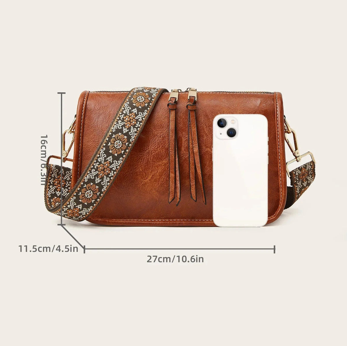 Cambee Tassel Pillow Shoulder Bag  - 5 Colors