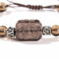 RTS Imitation Tea Crystal Ice Obsidian Flower Bracelet