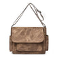 Kasey Everyday Flap PU Leather Bag with Adjustable Strap - 6 Colors