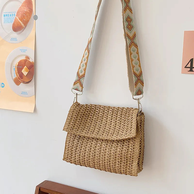 Caris Boho Weave Everyday Bag - 2 Colors