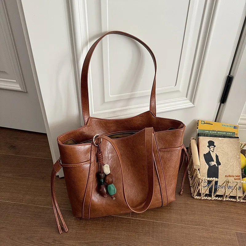 Nadia Beaded Charm Tote Bag - 3 Colors