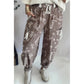 Western Cactus Cowgirl Hat Boot Printed Vintage Drawstring Jogger Pants