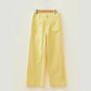 Carlyle Yellow Scalloped Patch Pocket Shift Jeans
