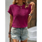 Cassandra Textured Magenta Summer Top