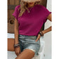 Cassandra Textured Magenta Summer Top