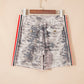 SALE!!!  Chandler Khaki Varsity Striped Accent Camo Shorts