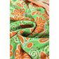 REDUCED!!!  Chanin Green Floral Print Pocketed Front Knot High Waist Casual Shorts  REDUCED!!!