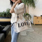 Clear Love Tote Bag w/ Inner Pouch - 3 Colors