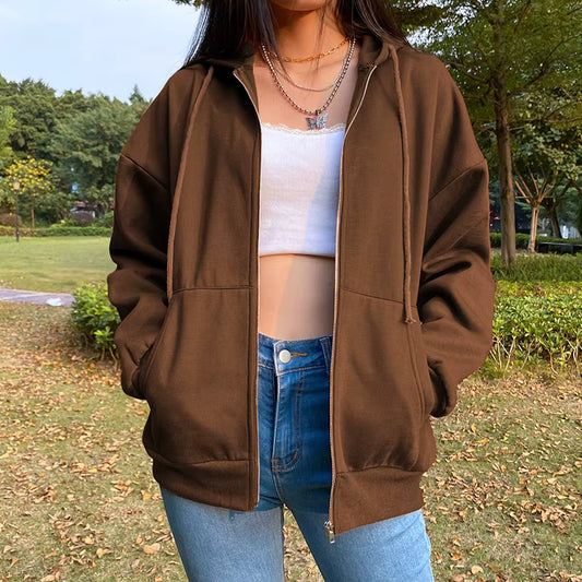 Kipton Coffee Lightweight Zip Up Hoodie