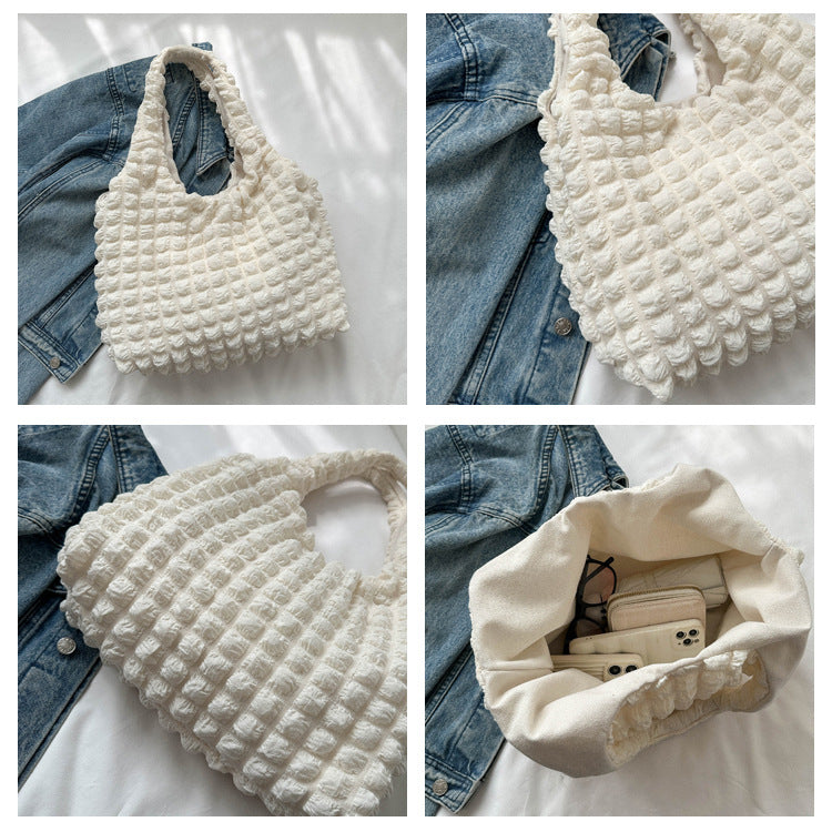 Pippa Waffle‑Style Everyday Tote - 5 Colors