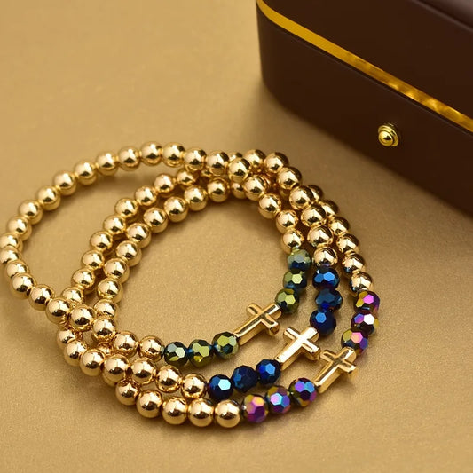 Radiant Cross Bead Set