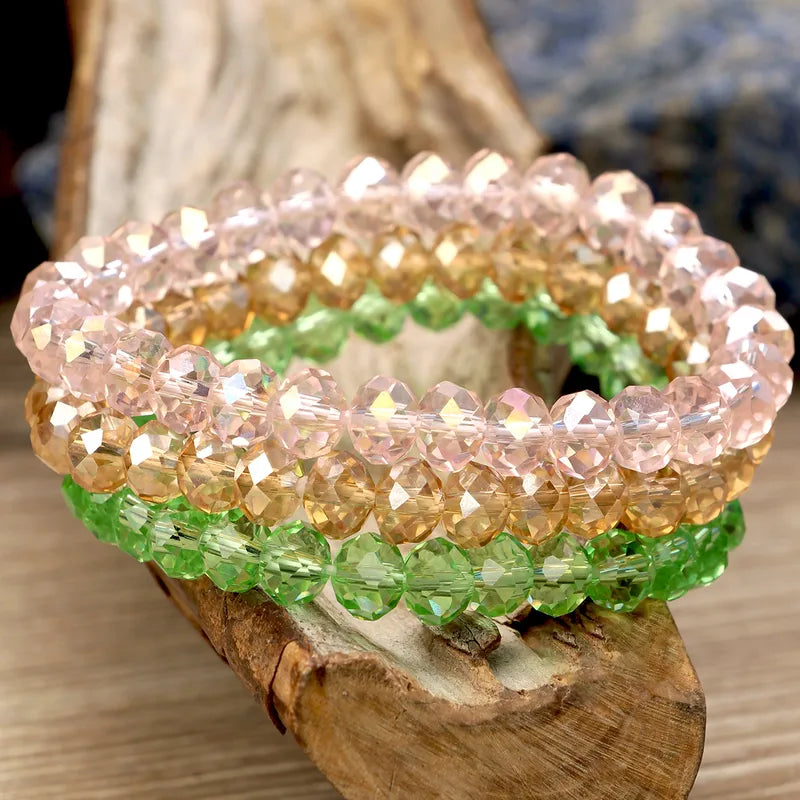 Faceted Harmony Bracelet Set