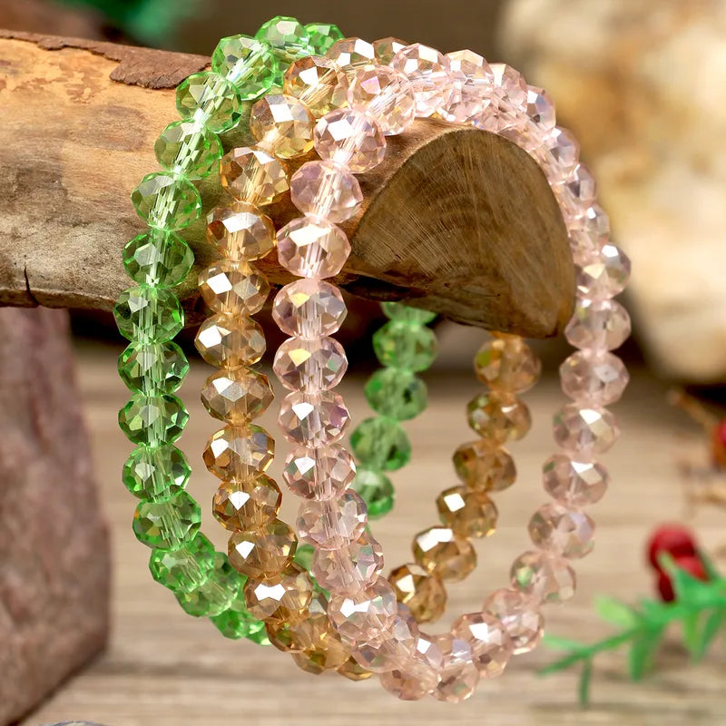 Faceted Harmony Bracelet Set