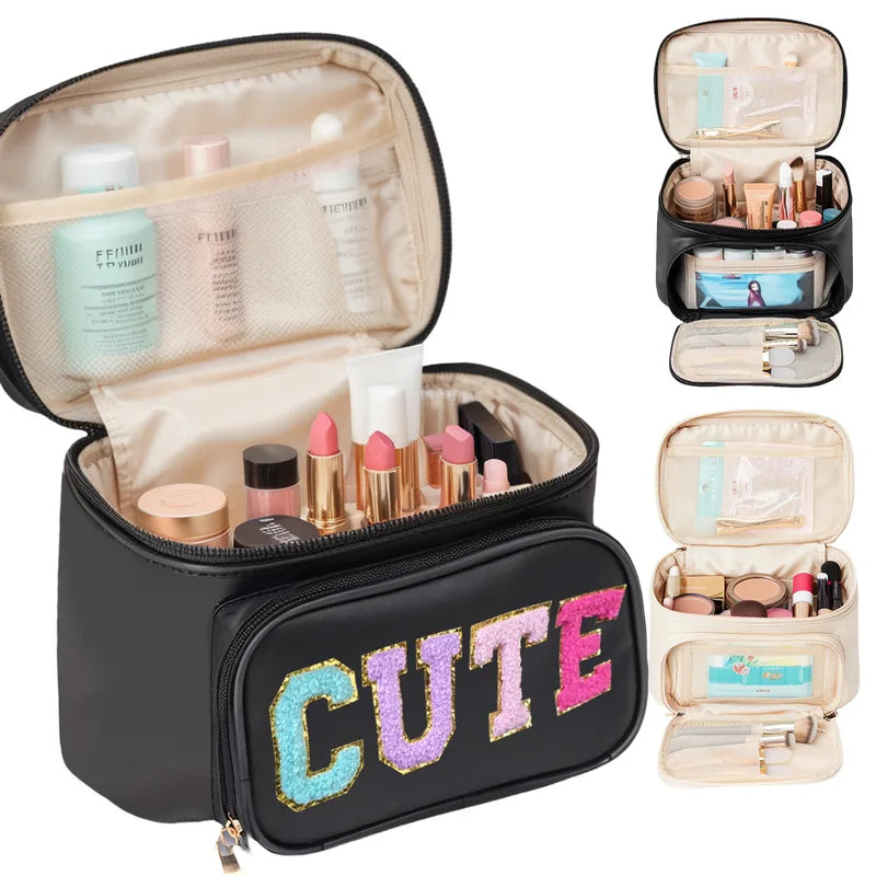CUTE Edition Bow Makeup Bag - 2 Colors