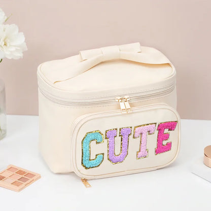 CUTE Edition Bow Makeup Bag - 2 Colors