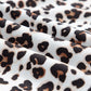 Danika Black Leopard Print Ankle-Length Elastic Waist Pants