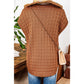 REDUCED!!!  Darcy Camel Round Neck Textured Knit Sweater Vest  REDUCED!!!