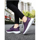 Athletic Knit Running Shoes with Cushioned Sole - 3 Colors