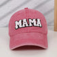 Puff‑Stitch MAMA Baseball Cap - 7 Colors