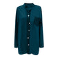Darley Green V Neck Mid Sleeve Blouse
