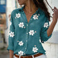Deandra Daisy Floral Print Loose Blouse - 4 Colors