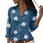 Deandra Daisy Floral Print Loose Blouse - 4 Colors